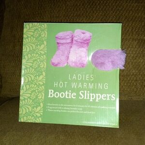 Ladies Hot Warming Bootie Slippers One Size Fits Most Adults